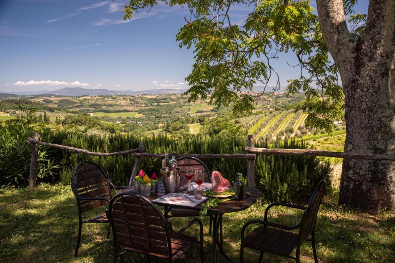 Tenuta Il Corno Agriturismo Сан Кашано ин Вал ди Пеза Екстериор снимка